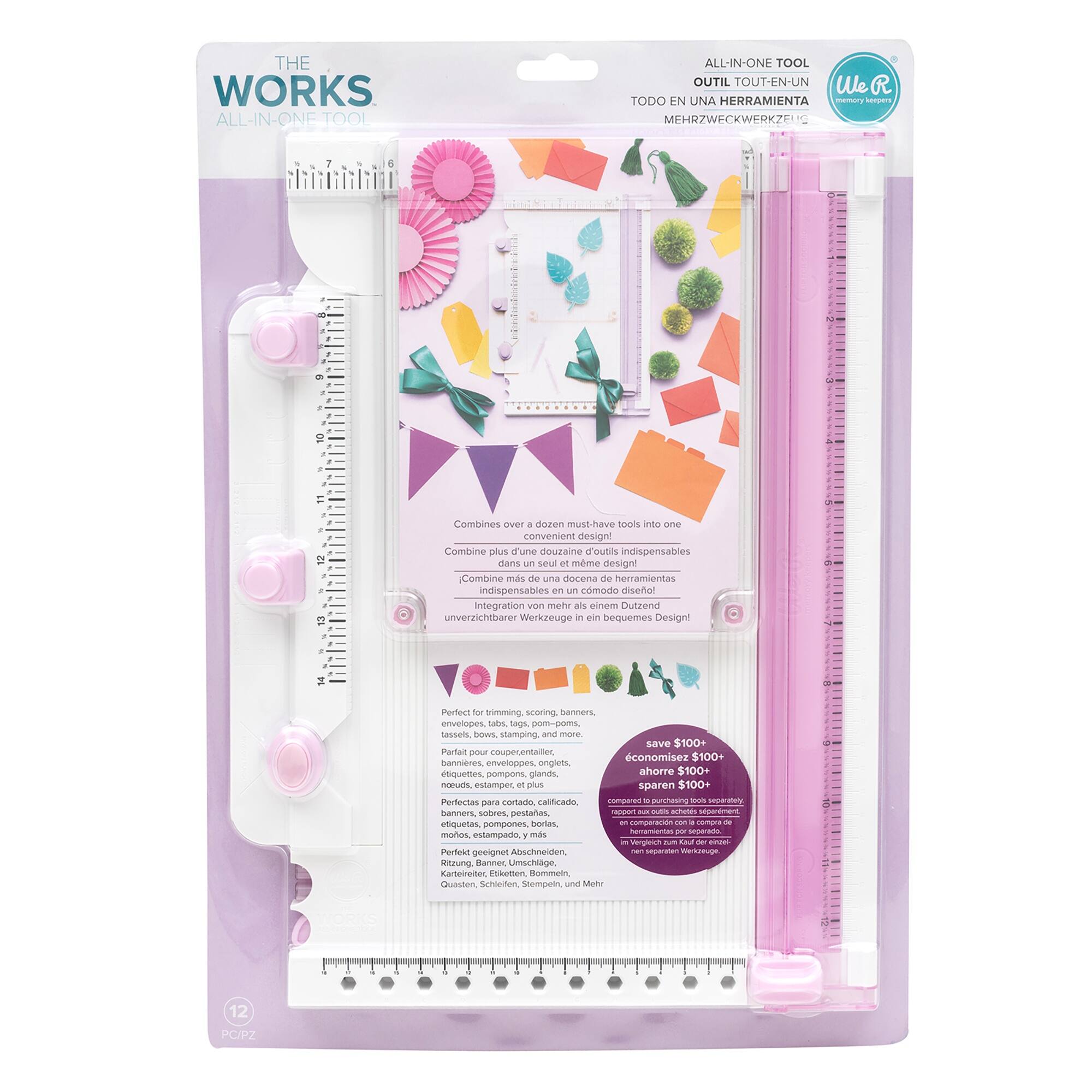 We R Memory Keepers® The Works Lilac All-In-One Tool